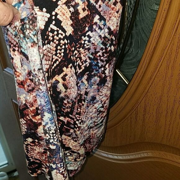 Paraphrase printed 3/4th length tunic Sz 1X - Picture 6 of 6